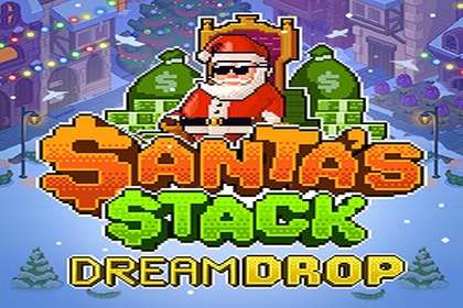 Santa's Stack Dream Drop Online Slot Logo