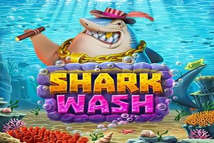 Shark Wash Online Slot Logo