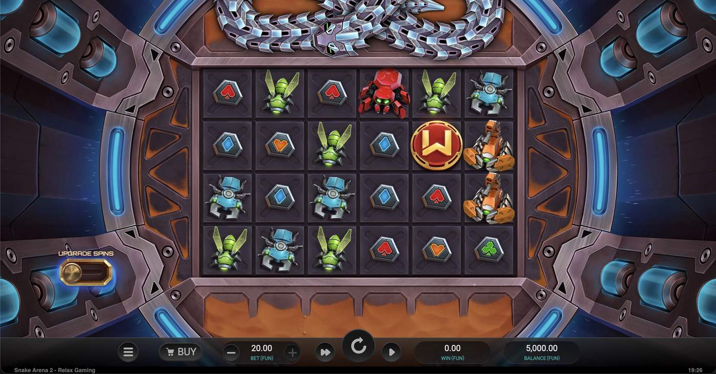 Snake Arena 2: image of main menu