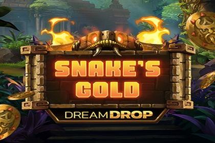 Snake's Gold Dream Drop Online Slot Logo
