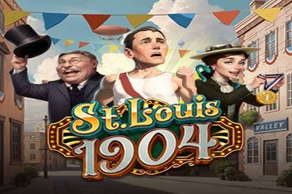 St Louis 1904 Online Slot Logo