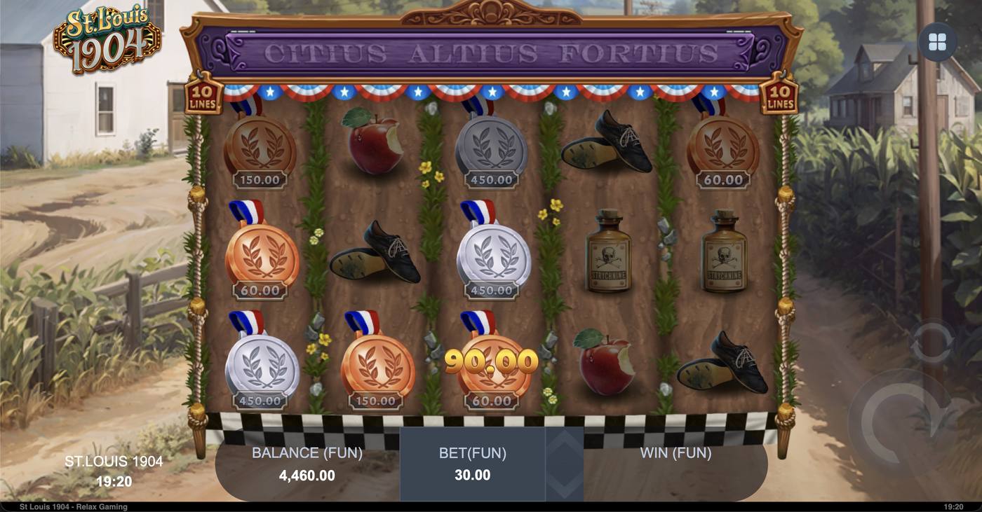 St Louis 1904: image of winning