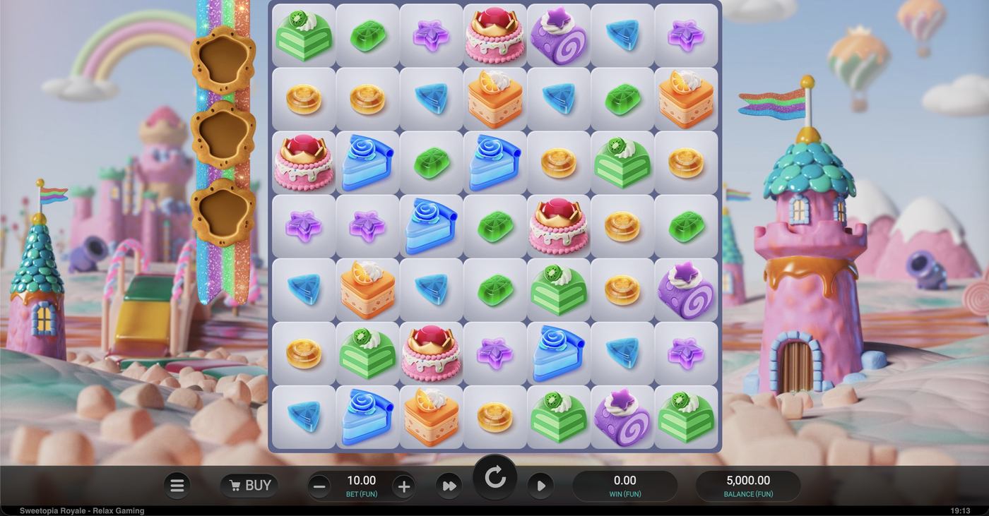 Sweetopia Royale: image of main menu