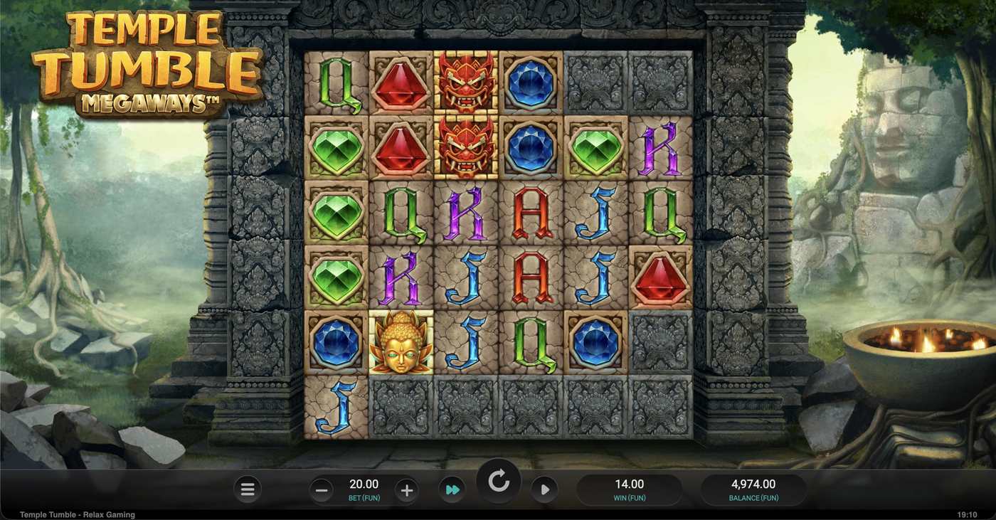 Temple Tumble Megaways: image of winning