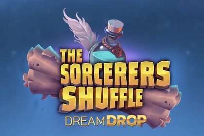 The Sorcerers Shuffle Dream Drop Online Slot Logo