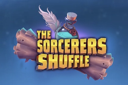 The Sorcerers Shuffle Online Slot Logo