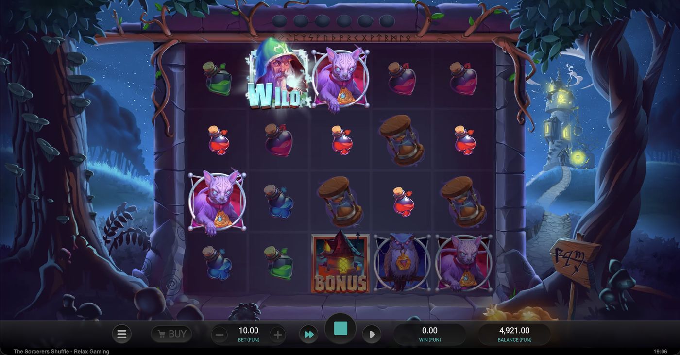 The Sorcerers Shuffle: image of winning