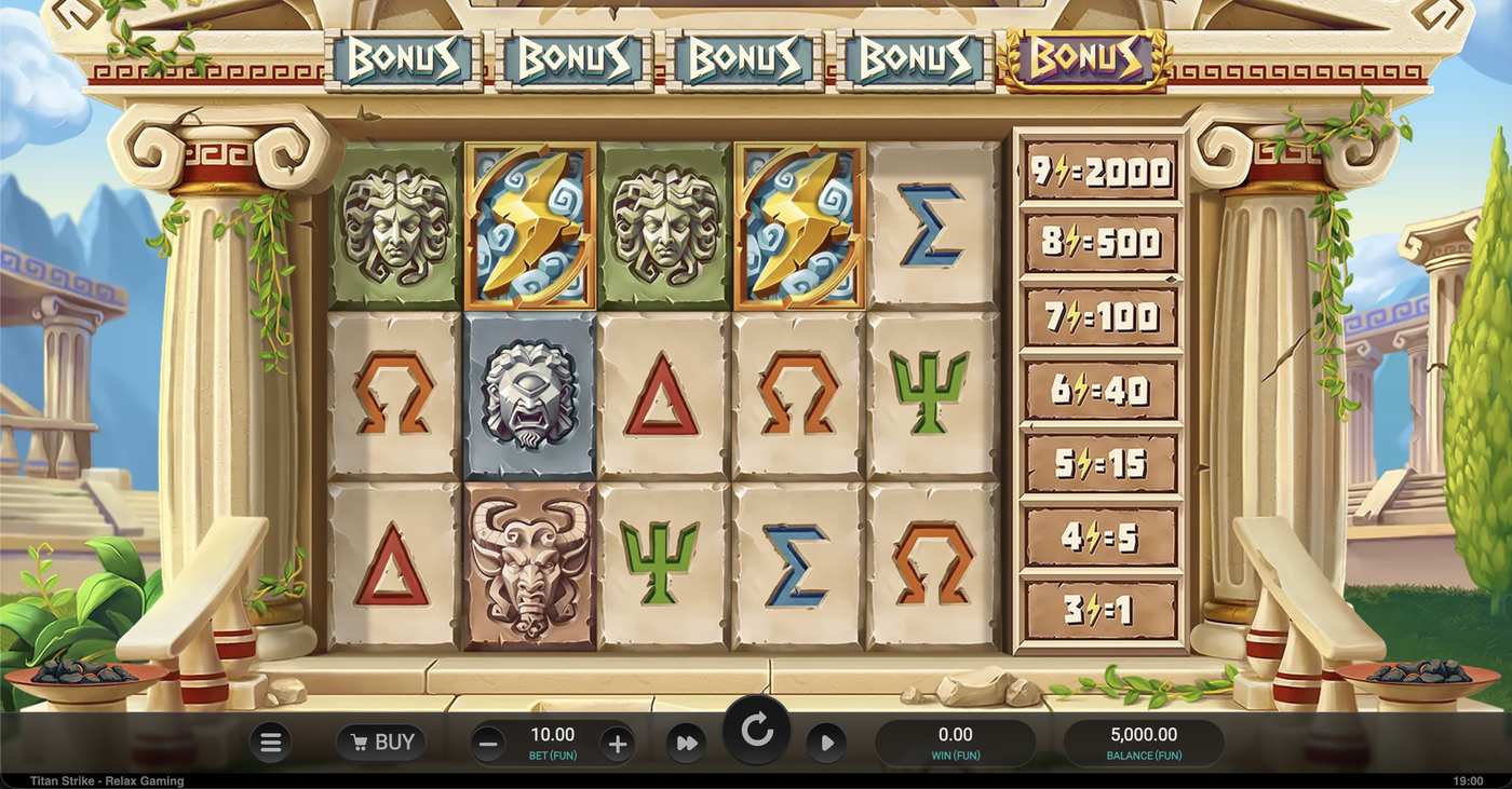 Titan Strike: image of main menu