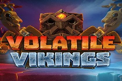 Volatile Vikings Online Slot Logo