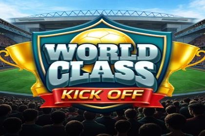 World Class Kick Off Online Slot Logo