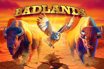 Badlands Online Slot Logo