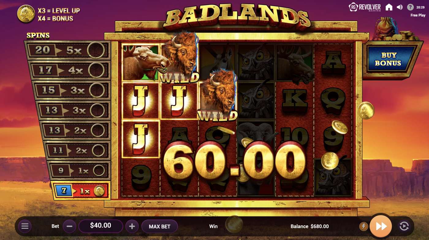 Badlands: image of winning