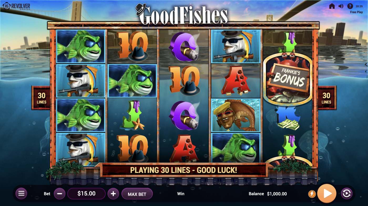 GoodFishes: image of main menu