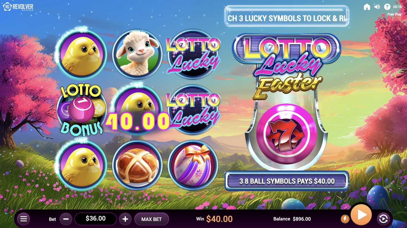 Lotto Lucky Easter: image of winning
