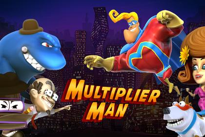 Multiplier Man Online Slot Logo