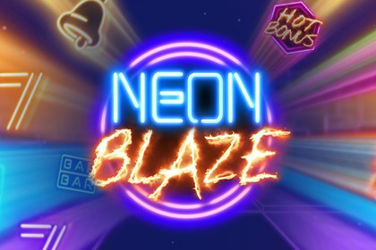 Neon Blaze Online Slot Logo