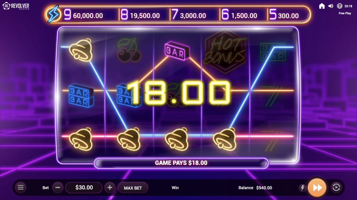 Neon Blaze: image of winning