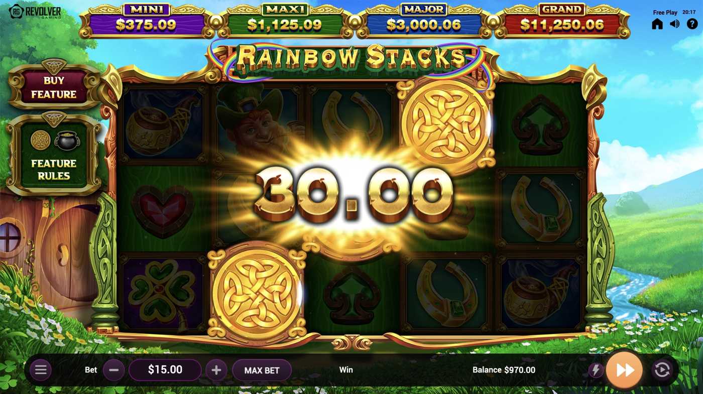 Rainbow Stacks: image of winning
