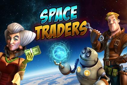 Space Traders Online Slot Logo