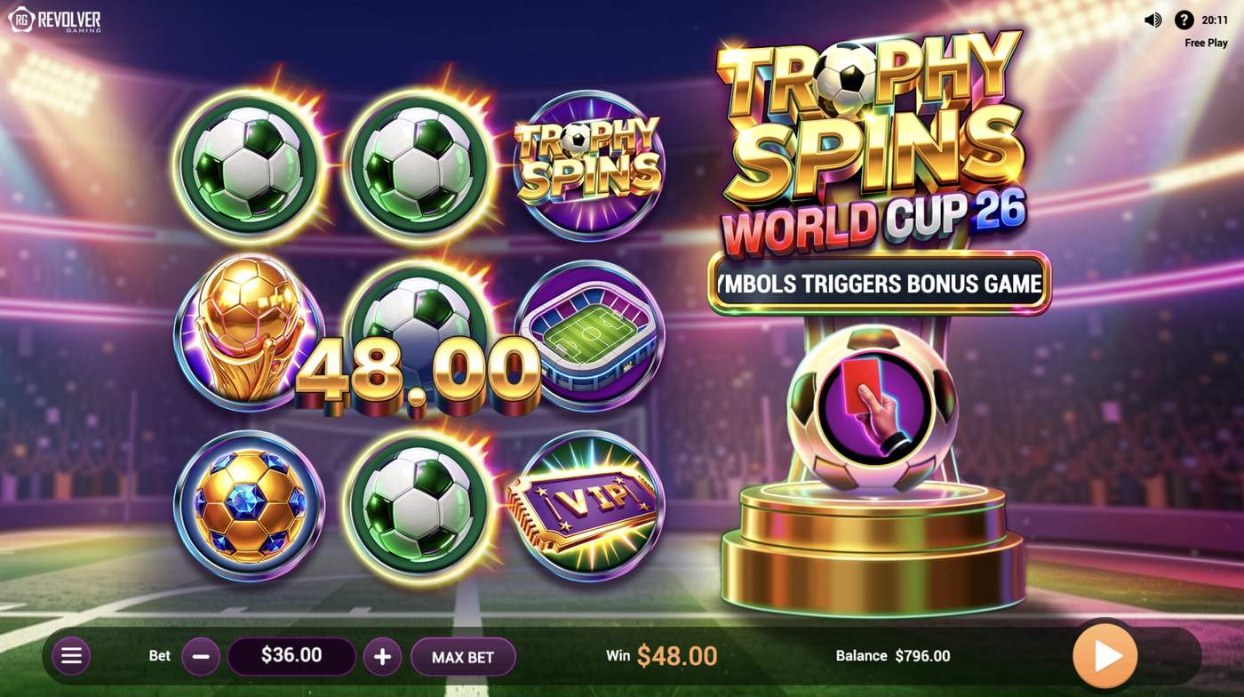 Trophy Spins – World Cup 26: image of winning