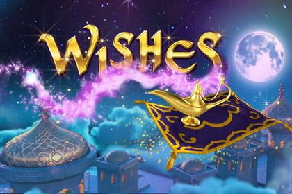 Wishes Online Slot Logo