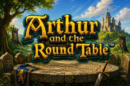 Arthur and the Round Table Online Slot Logo