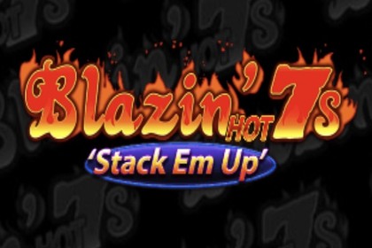 Blazin Hot 7s Stack Em Up Online Slot Logo