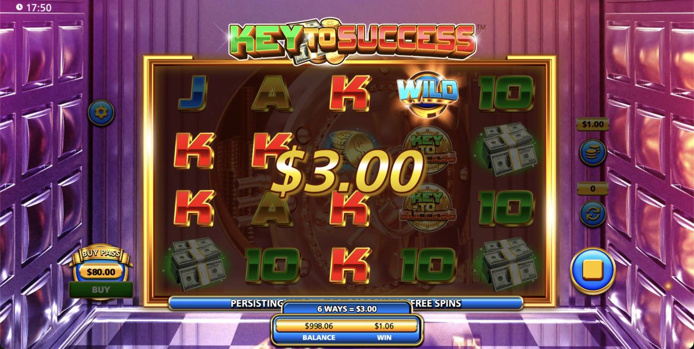 Key to Success: image of winning