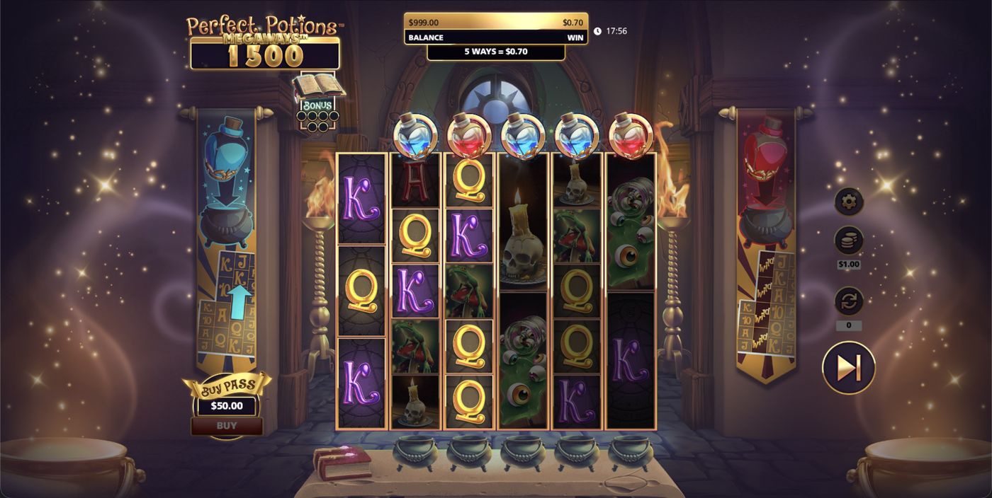 Perfect Potions Megaways: image of winning