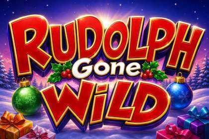 Rudolph Gone Wild Online Slot Logo