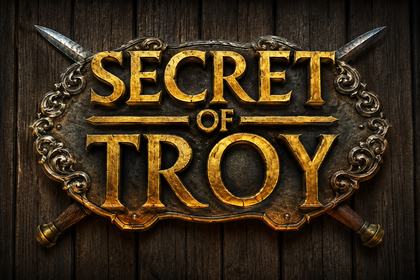 Secret of Troy Jackpot Wars Online Slot Logo