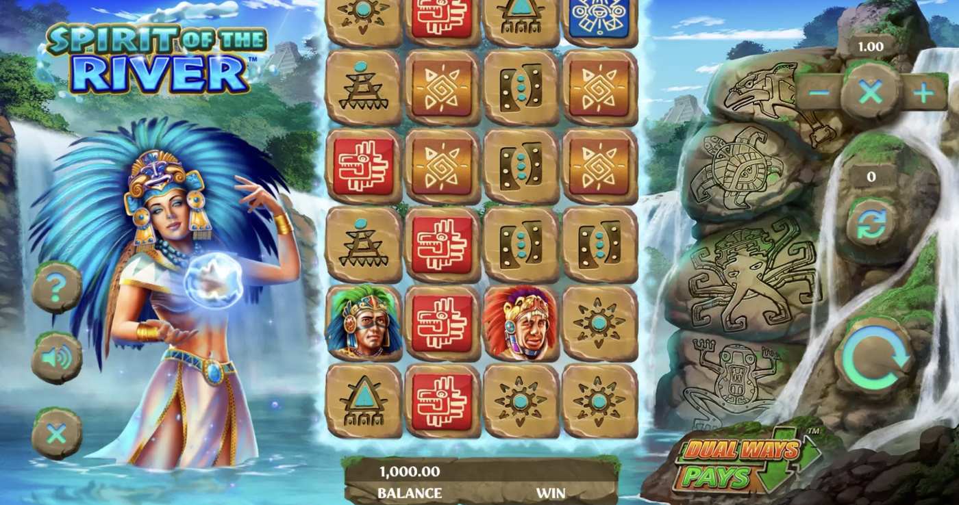 Spirit of the River: image of main menu
