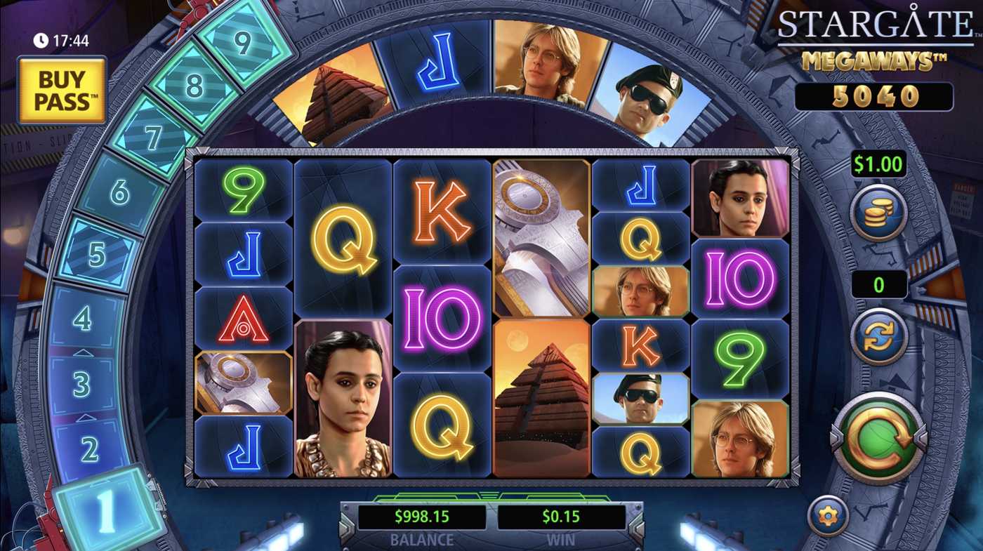 Stargate Megaways: image of winning