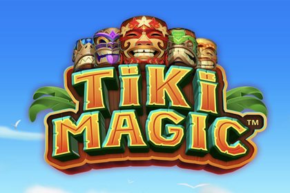 Tiki Magic Online Slot Logo