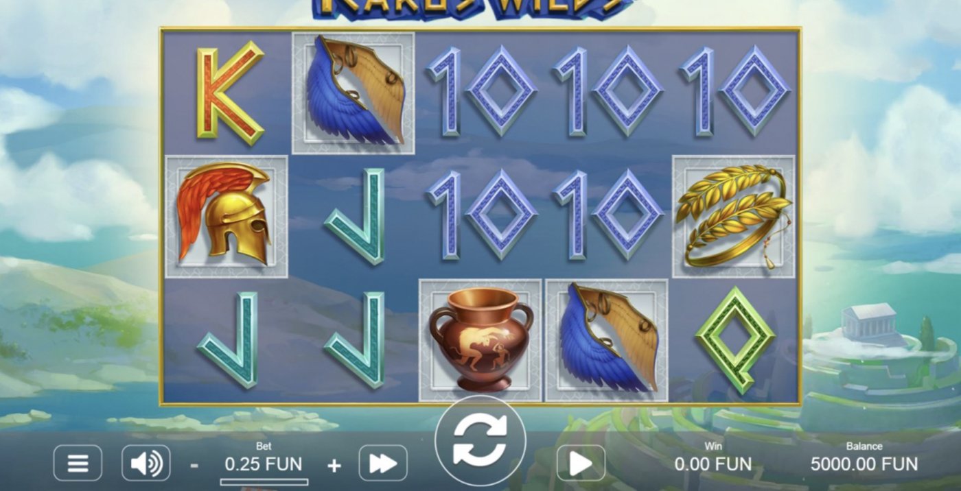 Icarus Wilds: image of main menu