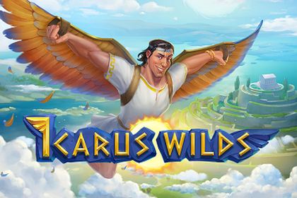 Icarus Wilds Online Slot Logo