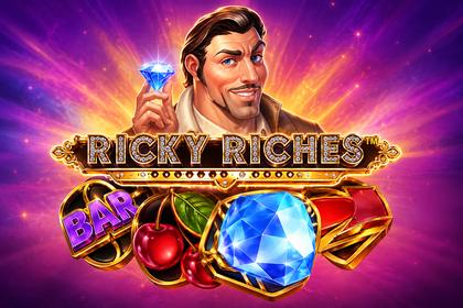 Ricky Riches Online Slot Logo