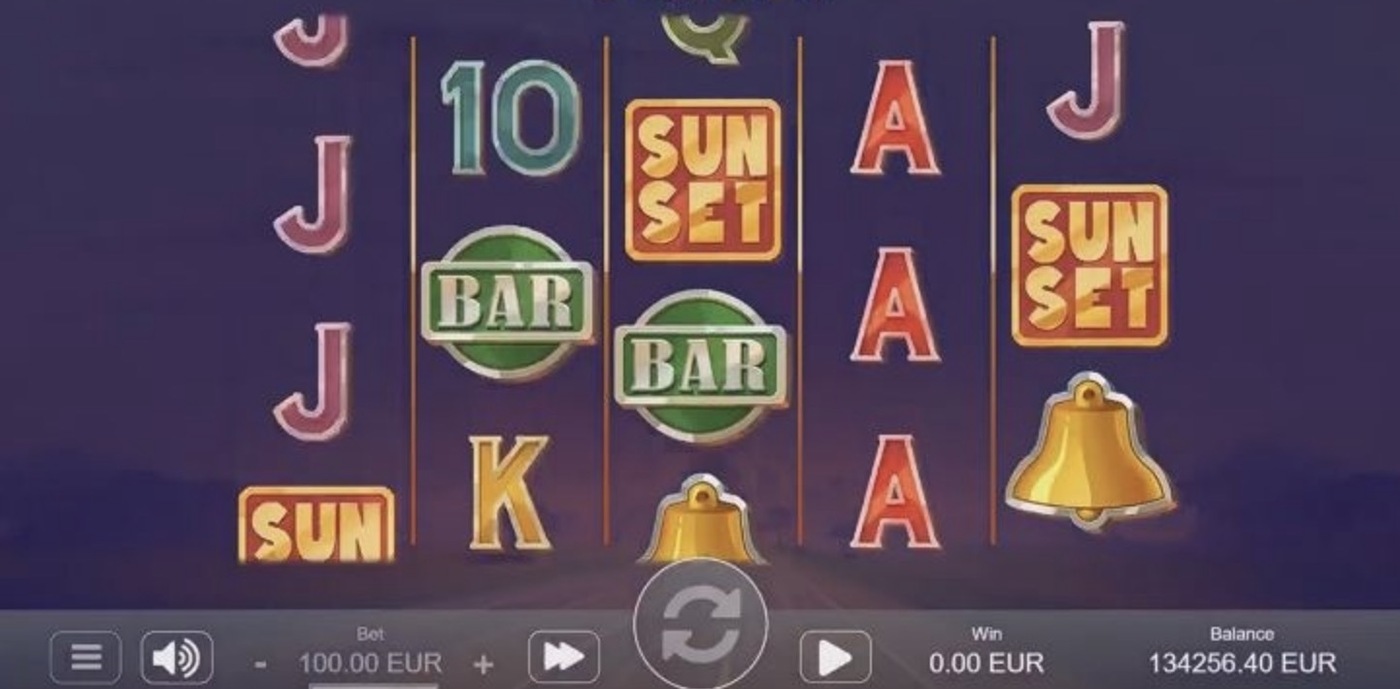 Sunset: image of main menu