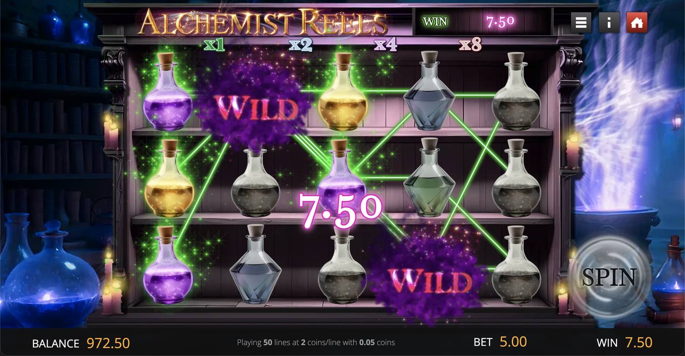 Alchemist Reels: image of winning