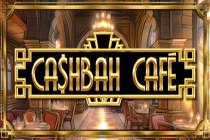 Ca$hbah Cafe Online Slot Logo