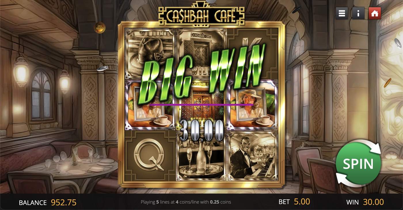 Ca$hbah Cafe: image of winning