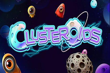Clusteroids Online Slot Logo