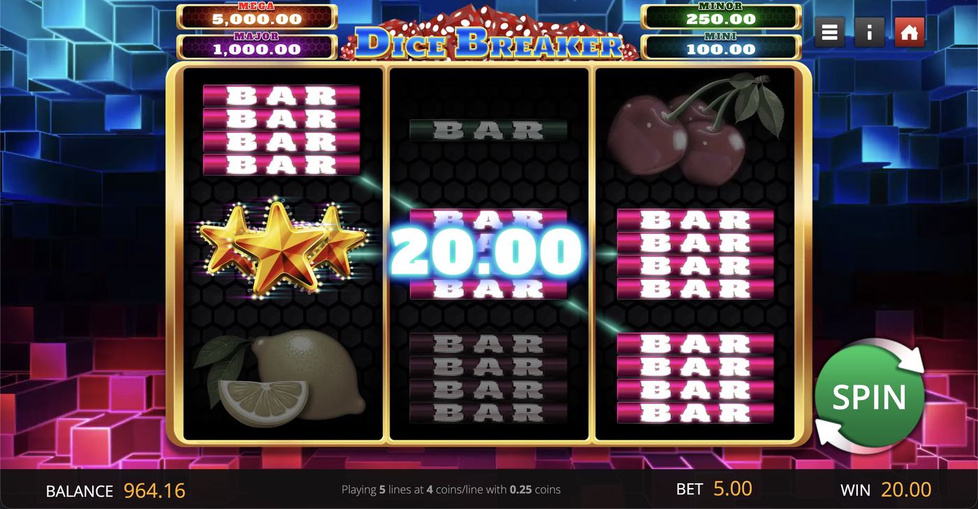 Dice Breaker: image of winning