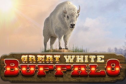 Great White Buffalo Online Slot Logo