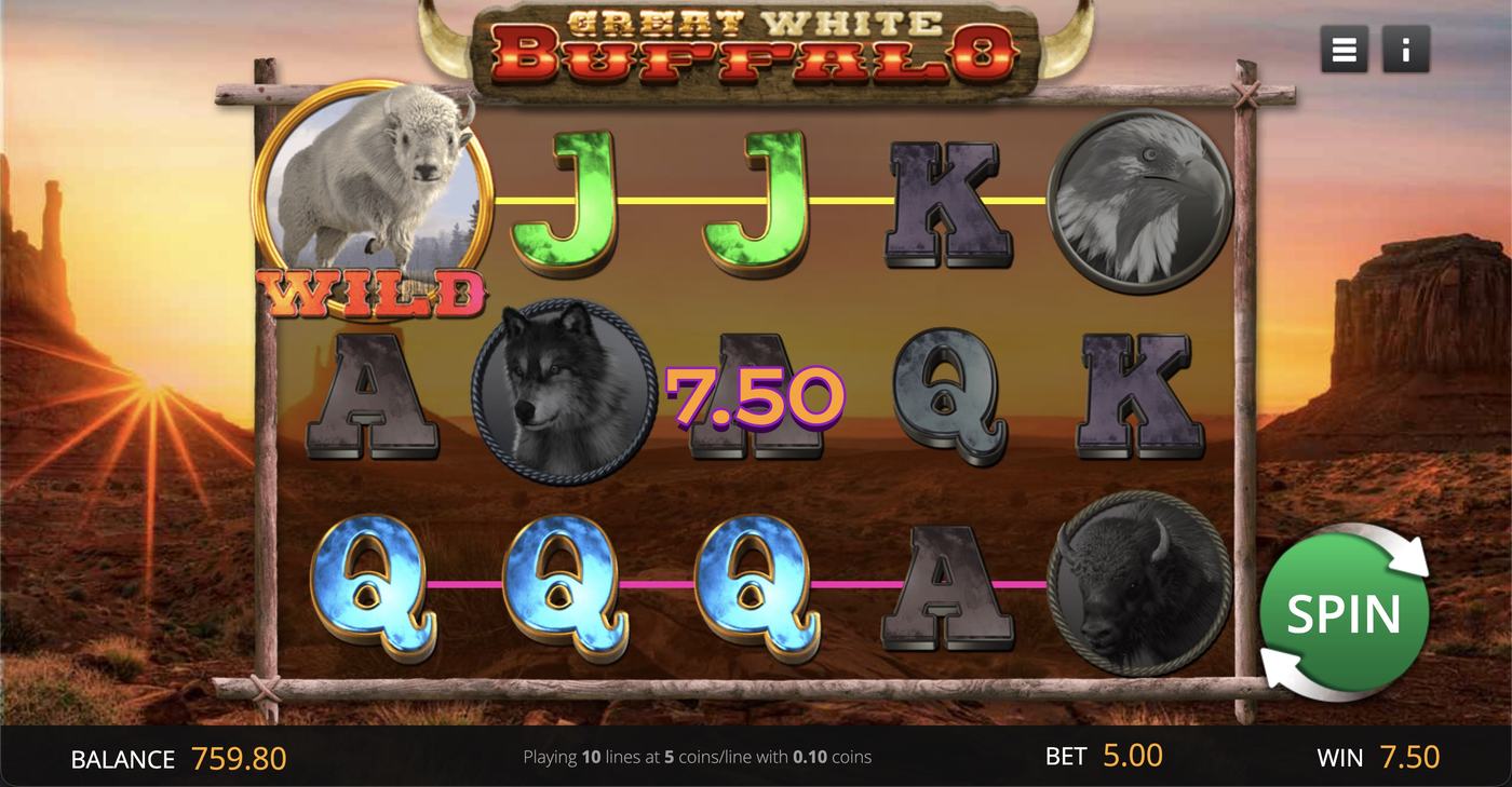 Great White Buffalo: image of winning