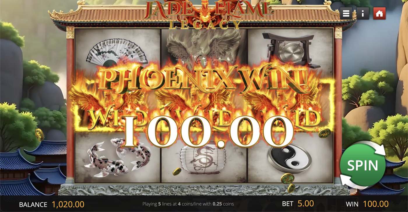 Jade Flame Legacy: image of winning