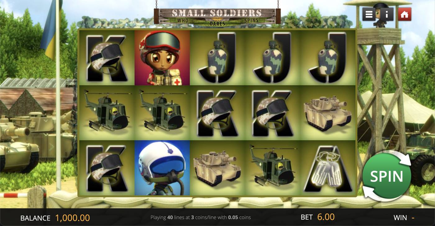 Small Soldiers: image of main menu
