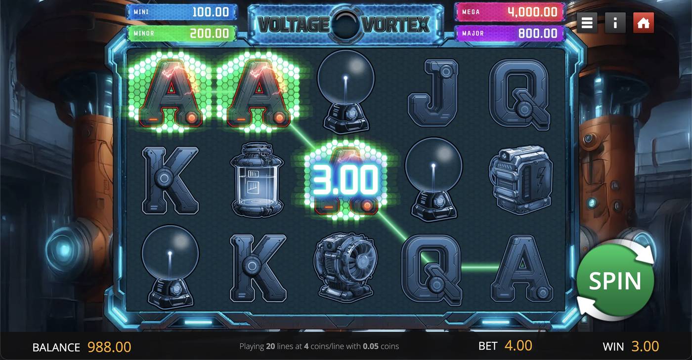 Voltage Vortex: image of winning