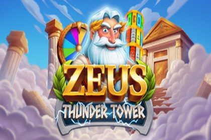 Zeus Thunder Tower Online Slot Logo
