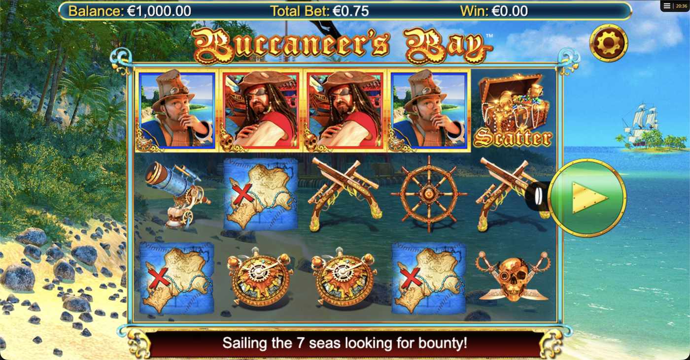 Buccaneer's Bay: image of main menu
